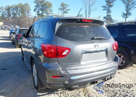 2018 Nissan Pathfinder Sl from USA, damaged, VIN 5N1DR2MN6JC671225